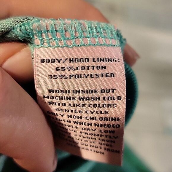 Green Juicy Couture Velour Track Jacket sz Medium - Picture 5 of 5